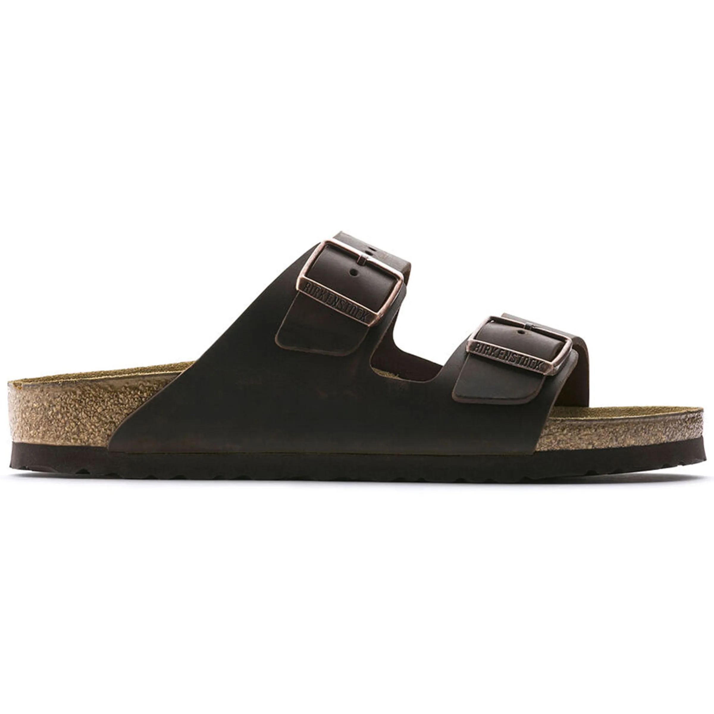 Arizona Oiled Leather Sandal (Wide)