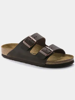 Arizona Oiled Leather Sandal (Wide)