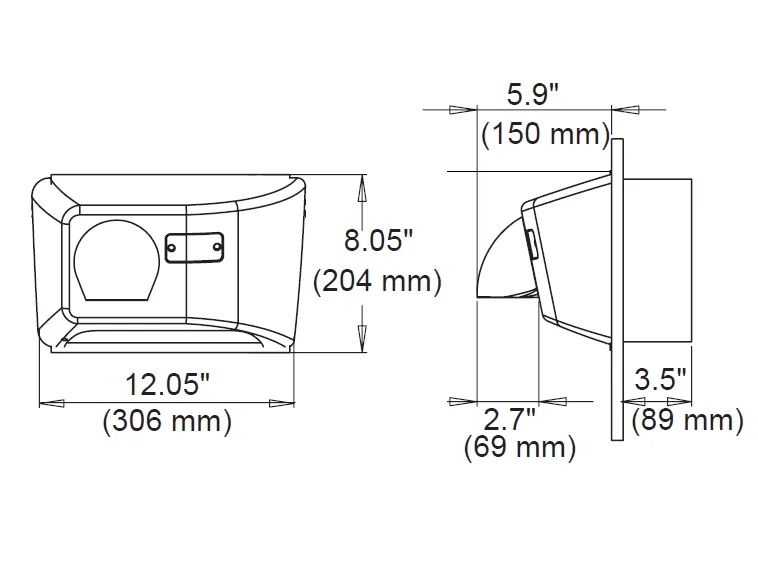 ASI 0155 Recessed PORCELAIR (Cast Iron) AUTOMATIK (110V/120V) IR CIRCUIT BOARD (Part# 005656)