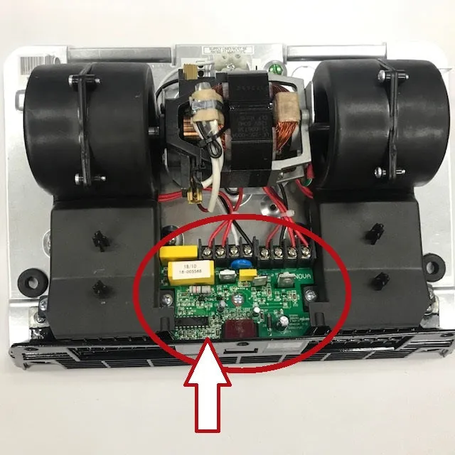 ASI 0180-93 Stainless Steel PROFILE (110V-240V) Automatic, Dual-Blower Model INFRARED SENSOR and IR CIRCUIT BOARD ASSEMBLY (Part# 16-055568K)