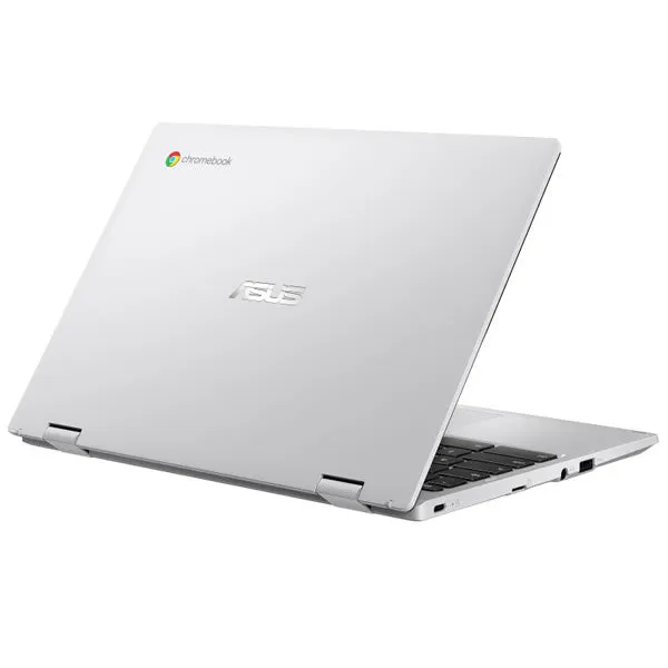 ASUS | Chromebook CX1 Flip CX1102FKA-C464S0C | 11" HD Touch | Intel Celeron | 4GB RAM | 64GB eMMC - Transparent Silver