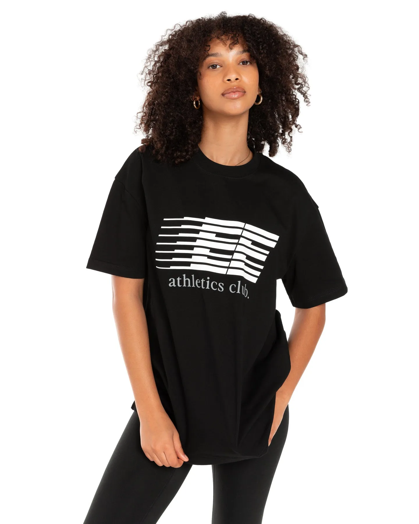 Athletics Club Tee - Black