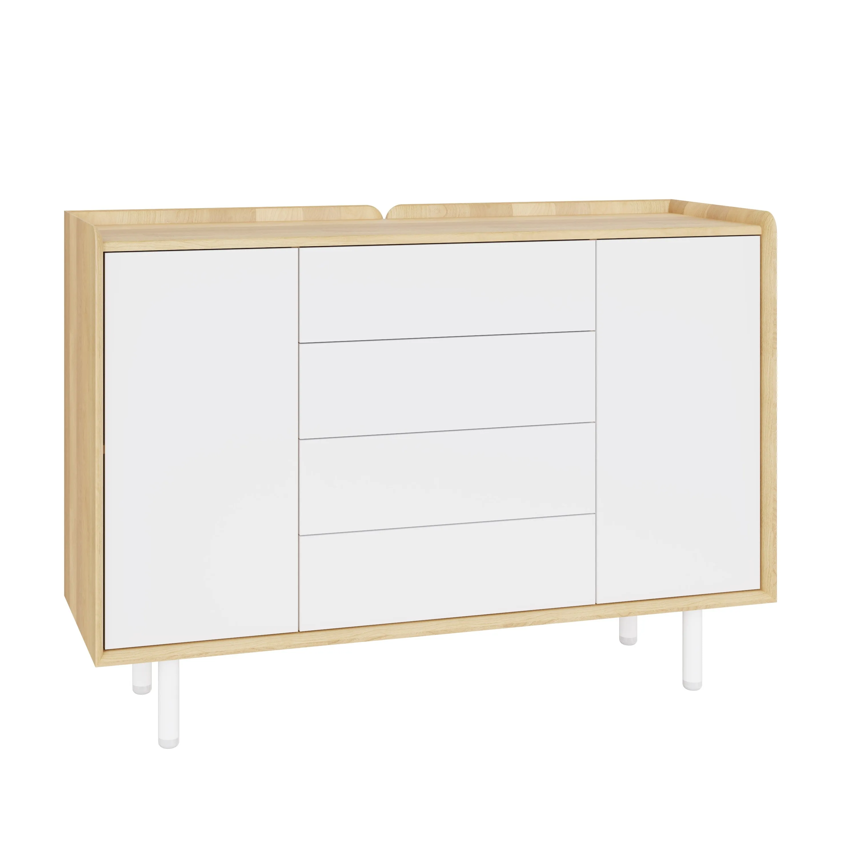 Balto White Large Sideboard 140cm