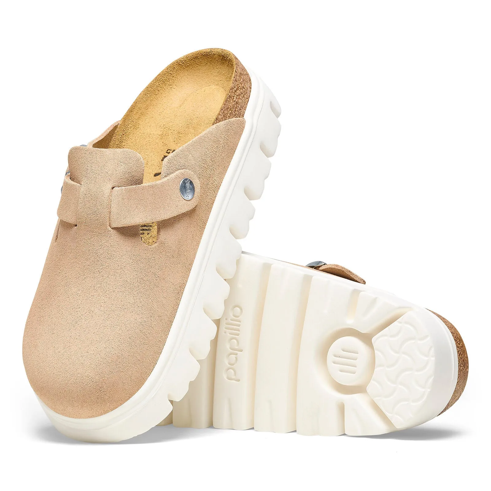 BIRKENSTOCK BOSTON CHUNKY - WARM SAND - N1026176