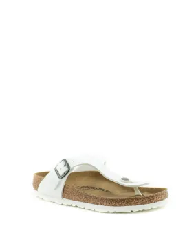 Birkenstock — Gizeh Birko-Flor - White Regular Width