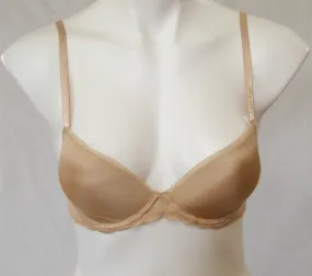 Calvin Klein QF1444 Customized Lift Push Up UW Bra 32C Nude NWT