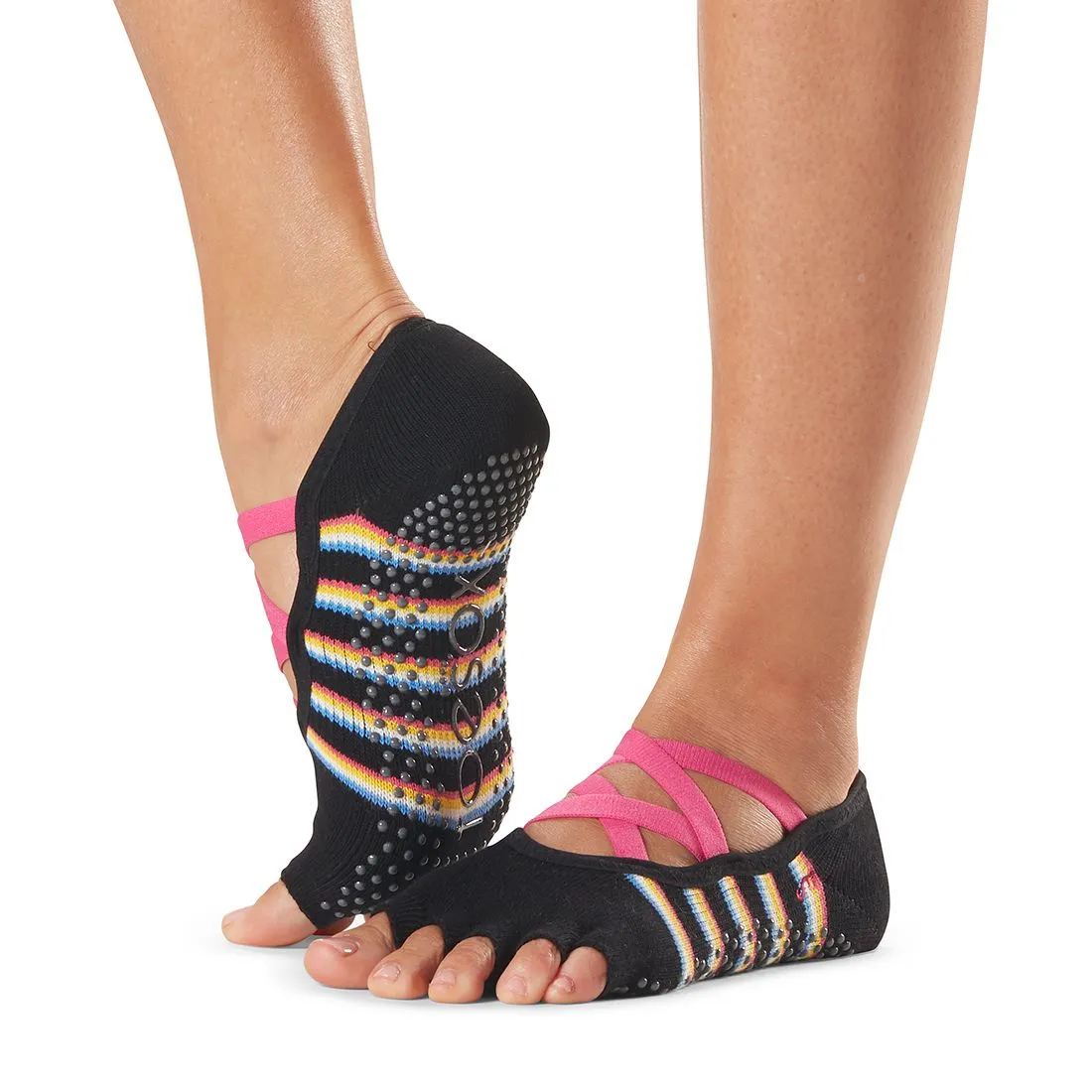 Elle Half Toe - Grip Socks (Barre / Pilates / Yoga)