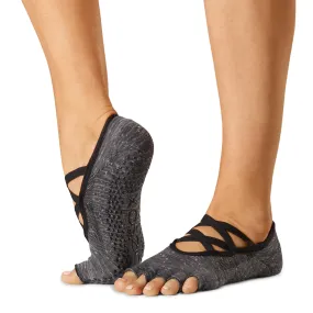 Elle Half Toe - Tec Perform Grip Socks (Barre / Pilates)