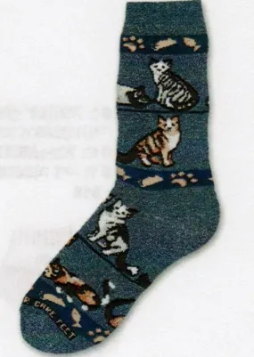 FBF Denim Cats Sock