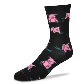 FBF Pigs At Night Sock