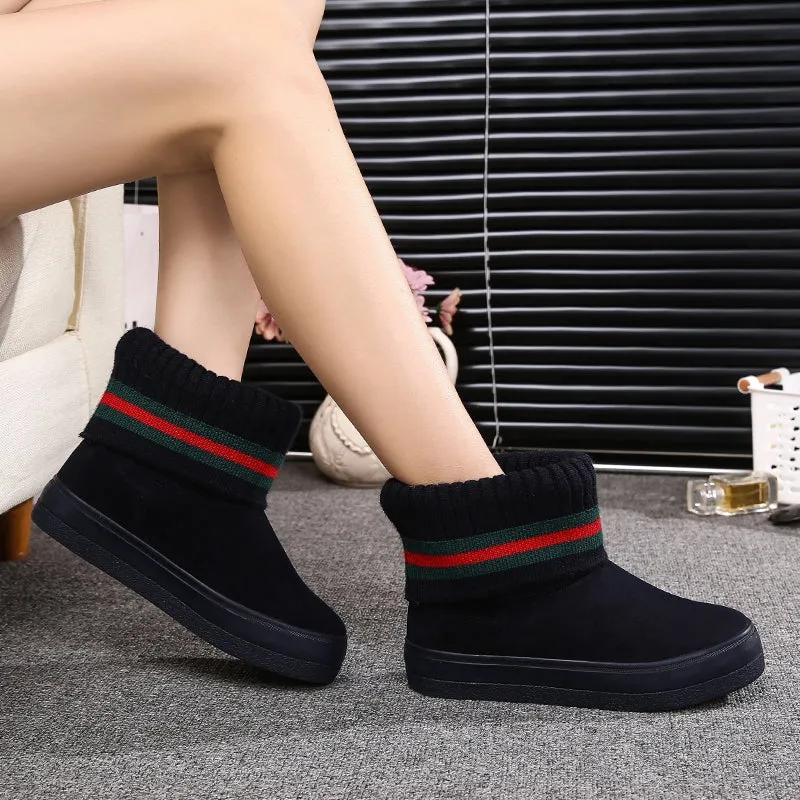 M.GENERAL Female Warm Ankle Boots