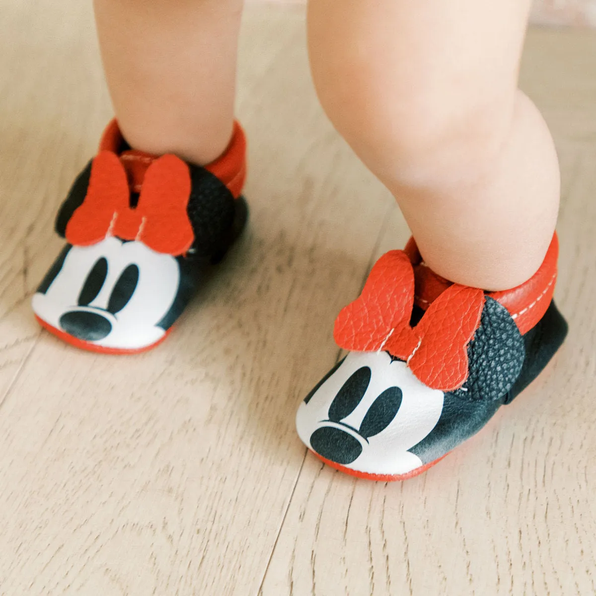 Minnie Ears City Baby Shoe