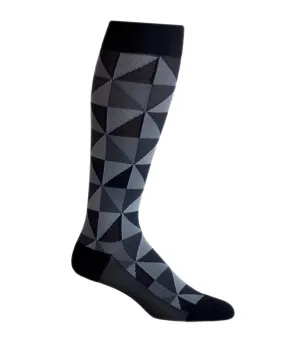 "Going Bare Black" Nylon Compression Socks by Top & Derby (15-20 mmHg) - SALE