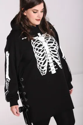 Skeleton Hoodie Dress