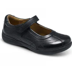 Stride Rite Claire Black Uniform Girls Leather Shoes