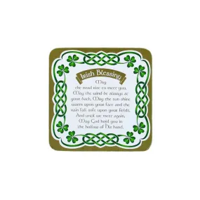 Traditional Irish Blessing Coaster