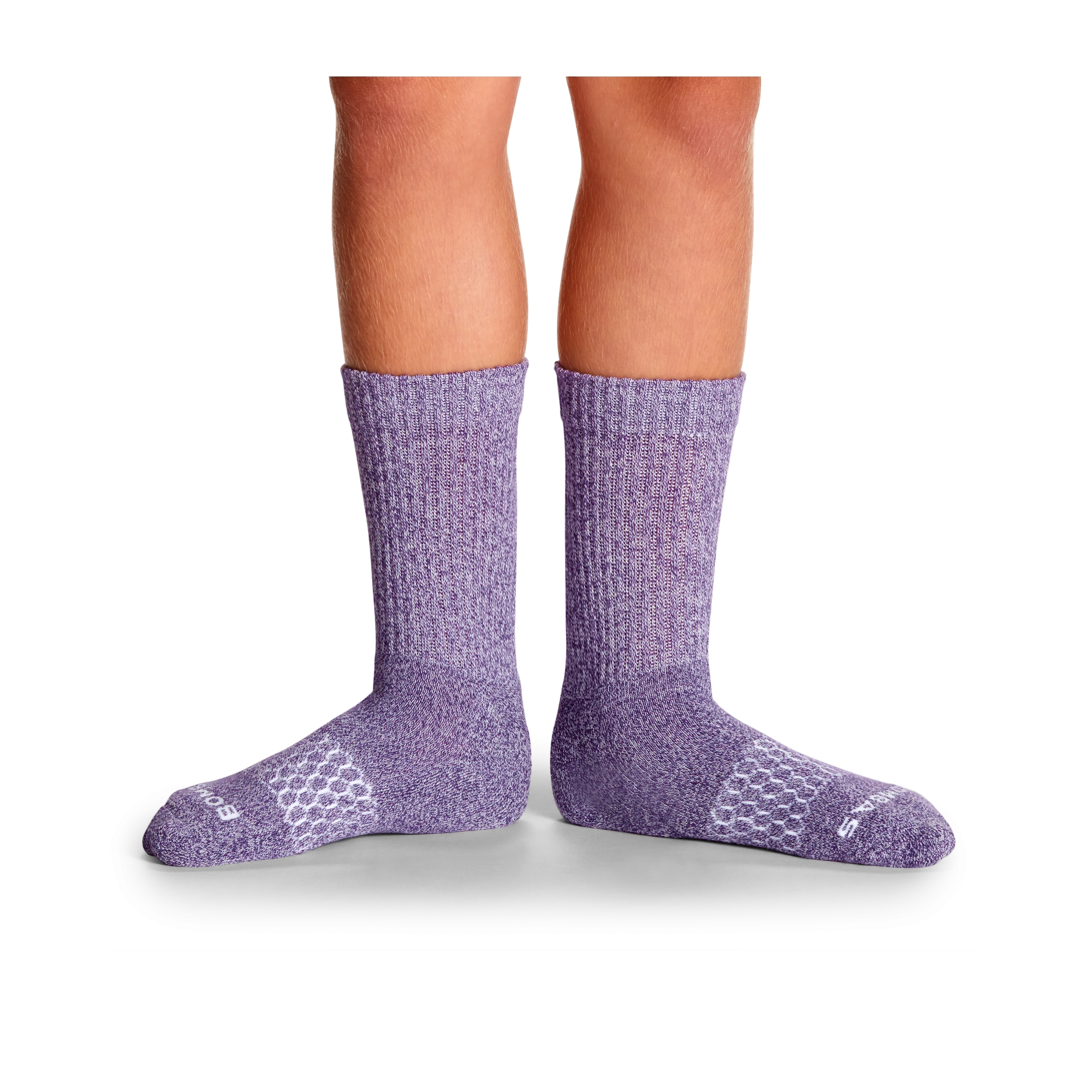 Youth Marl Calf Sock 4-Pack