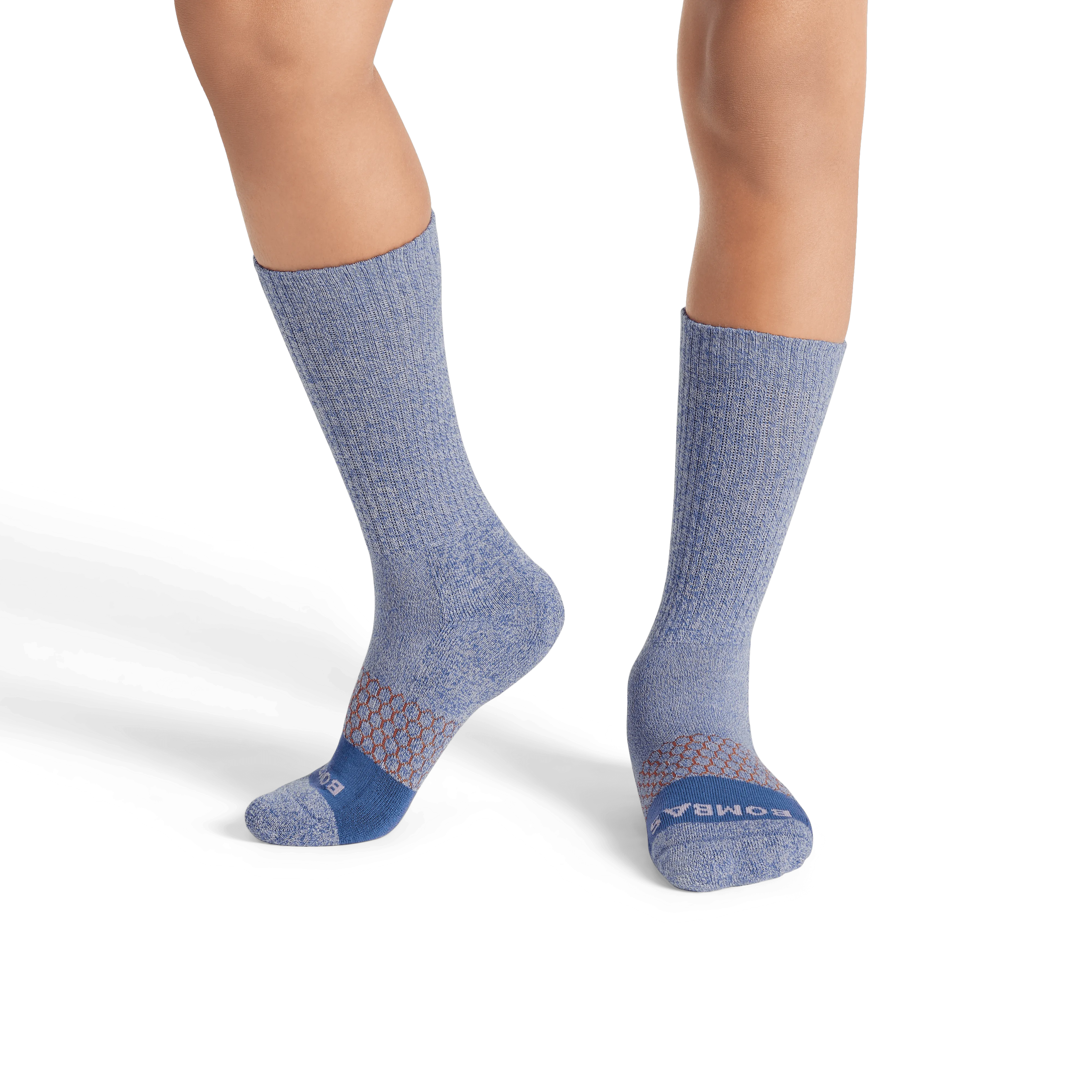 Youth Marl Calf Sock 4-Pack